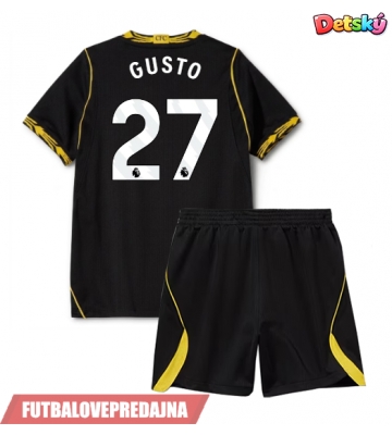 Lacne Dětský Futbalové dres Chelsea Malo Gusto #27 2026-27 Krátky Rukáv - Preč (+ trenírky)